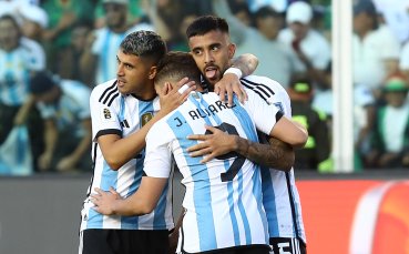 Аржентина разби с 3 0 като гост Боливия във втория си