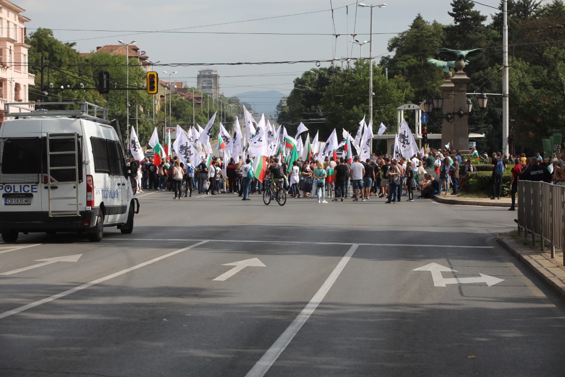 Протест на "Възраждане" в София