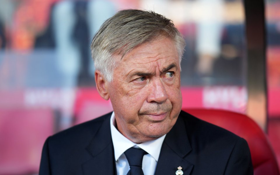 Треньорът на Реал Мадрид - Карло Анчелоти, даде мнението си