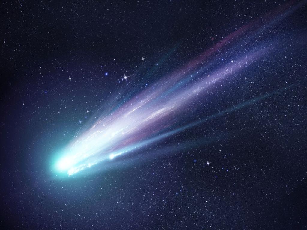 Космическият апарат на НАСА СТЕРЕО Азасне как опашката на зелената комета