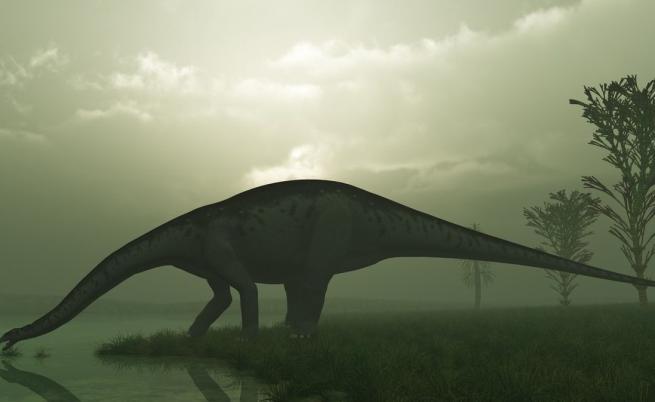 Палеонтолози откриха невиждан досега гигантски динозавър