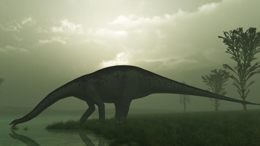 Палеонтолози откриха невиждан досега гигантски динозавър
