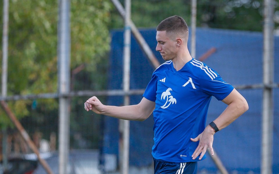 Тренировка на Левски