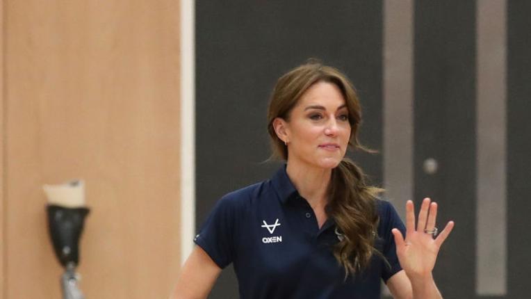  Кейт Мидълтън игра ръгби в инвалидна количка 