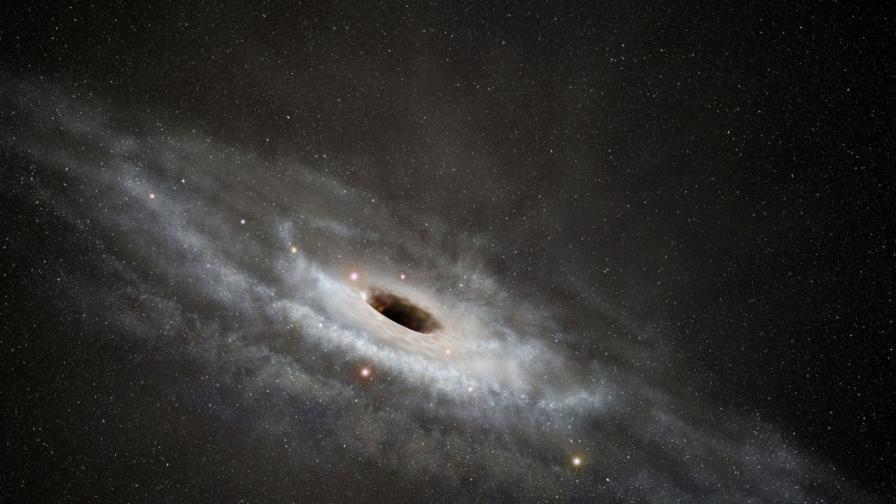 Скочете в черната дупка със зашеметяваща симулация на НАСА