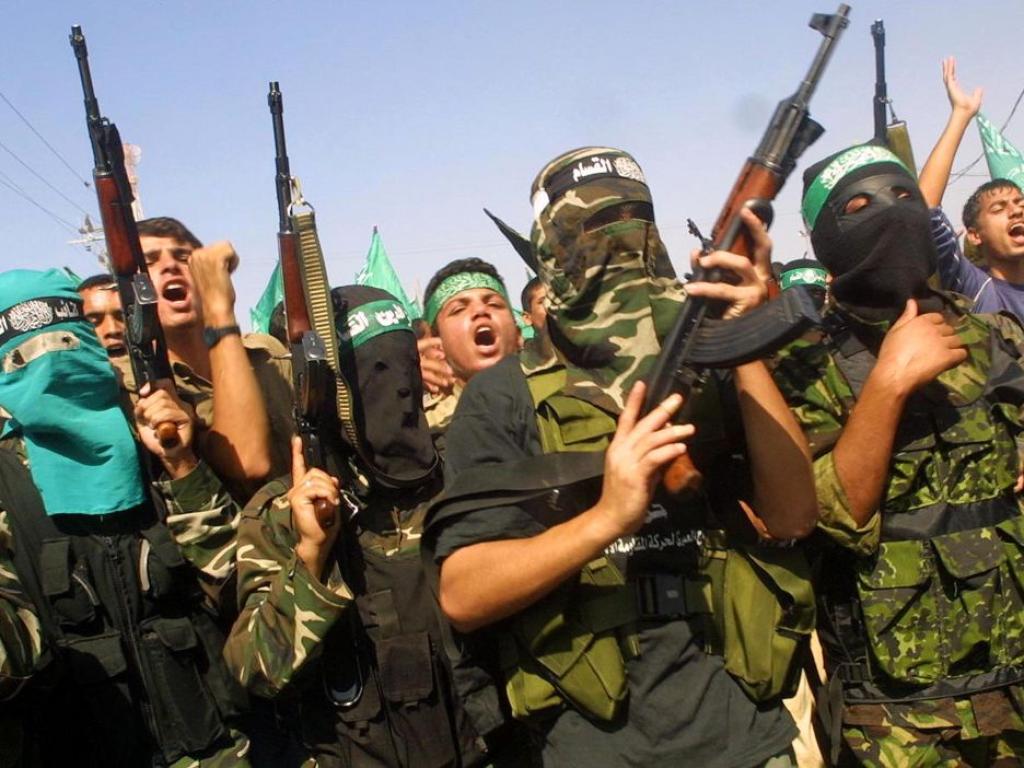 Ислямистката групировка Хамас разпространи вчера видеоклип, в който се вижда