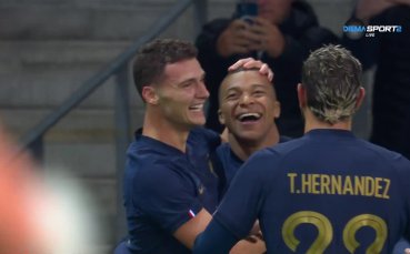 Франция - Шотландия 3:1 /първо полувреме/