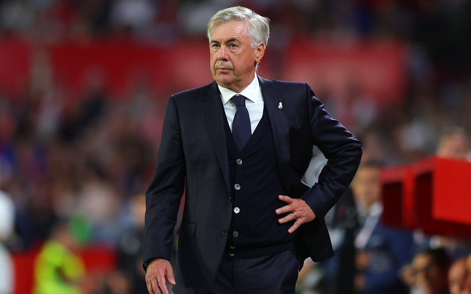 Треньорът Карло Анчелоти е доволен от представянето на Реал Мадрид