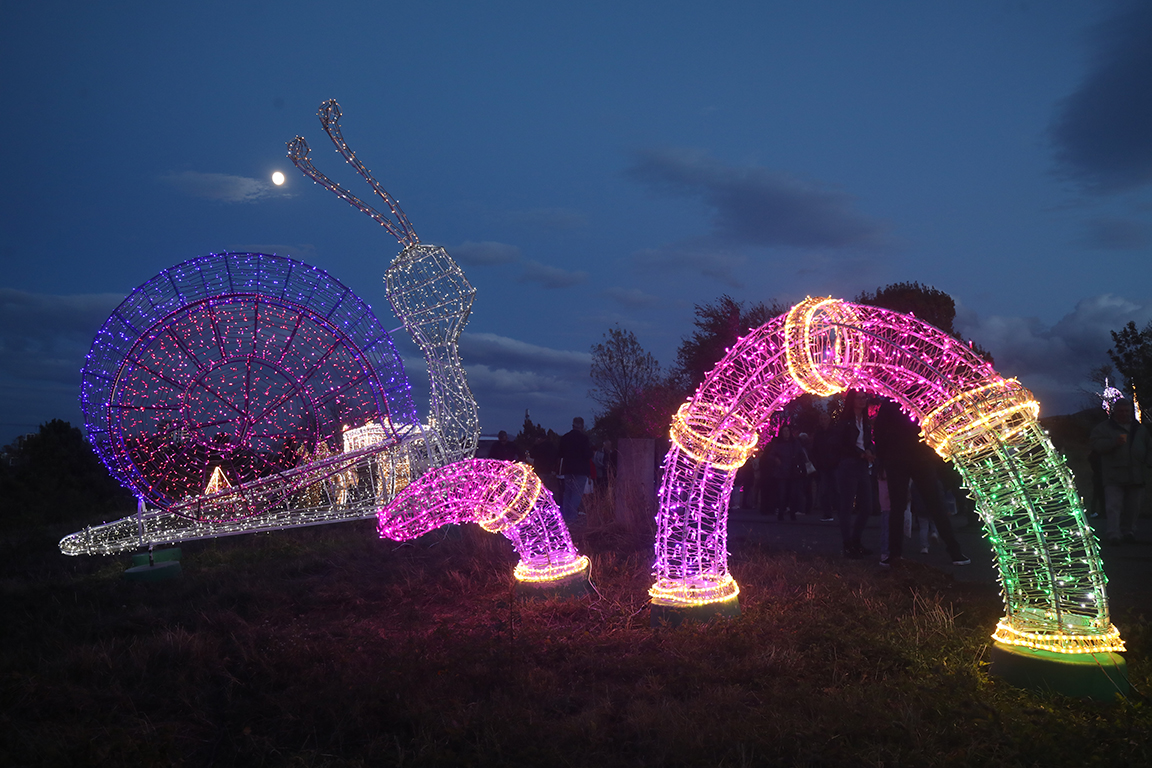 <p>Вълшебната градина Lumina Park</p>