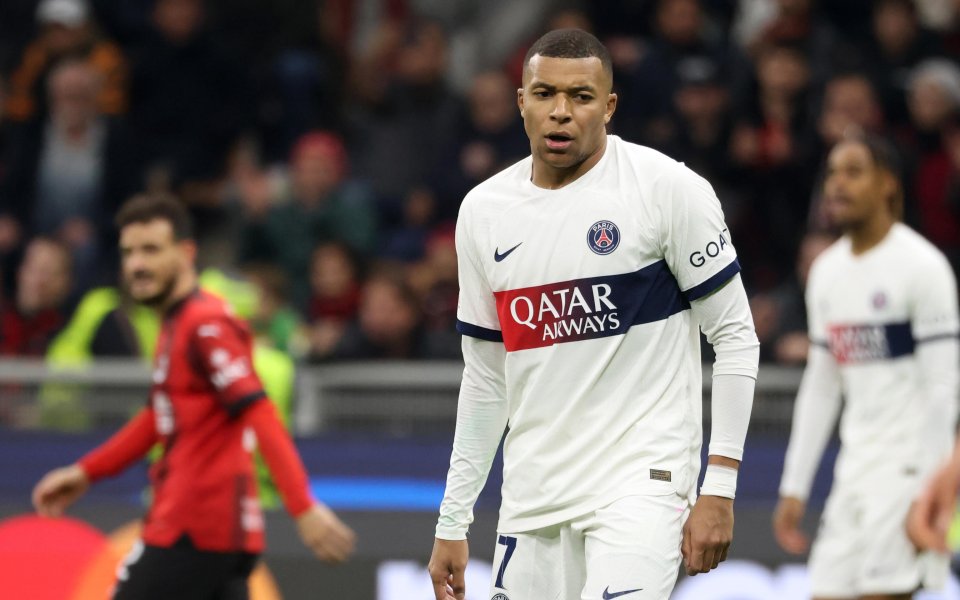 Голмайсторът на Пари Сен Жермен – Килиан Мбапе, остана доста