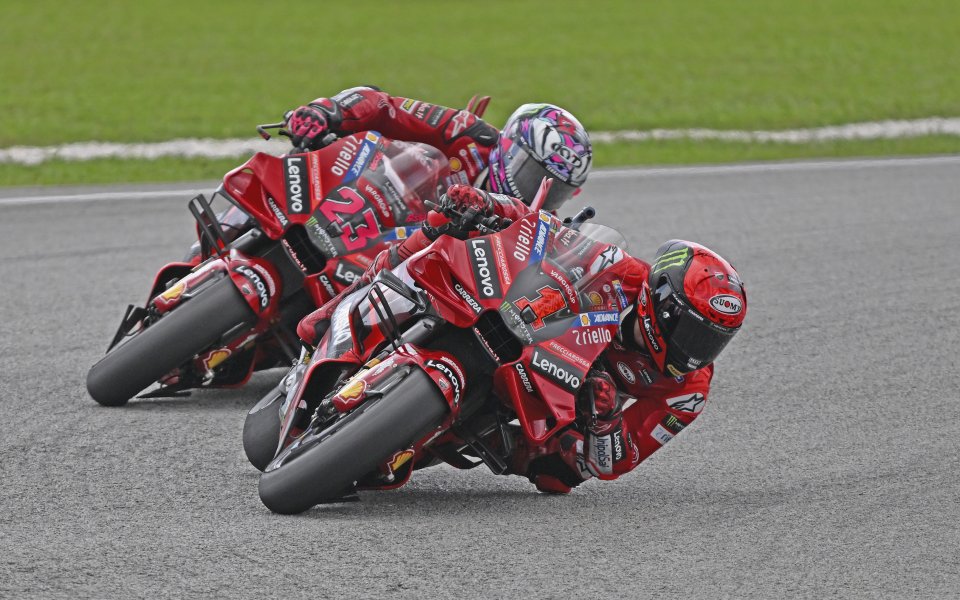 Бастианини спечели Гран При на Малайзия в клас MotoGP, Франческо Баная увеличи преднината