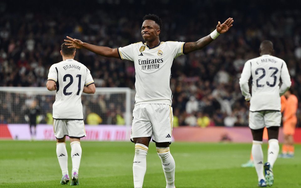 Нападателят на Реал Мадрид - Винисиус, получи контузия по време