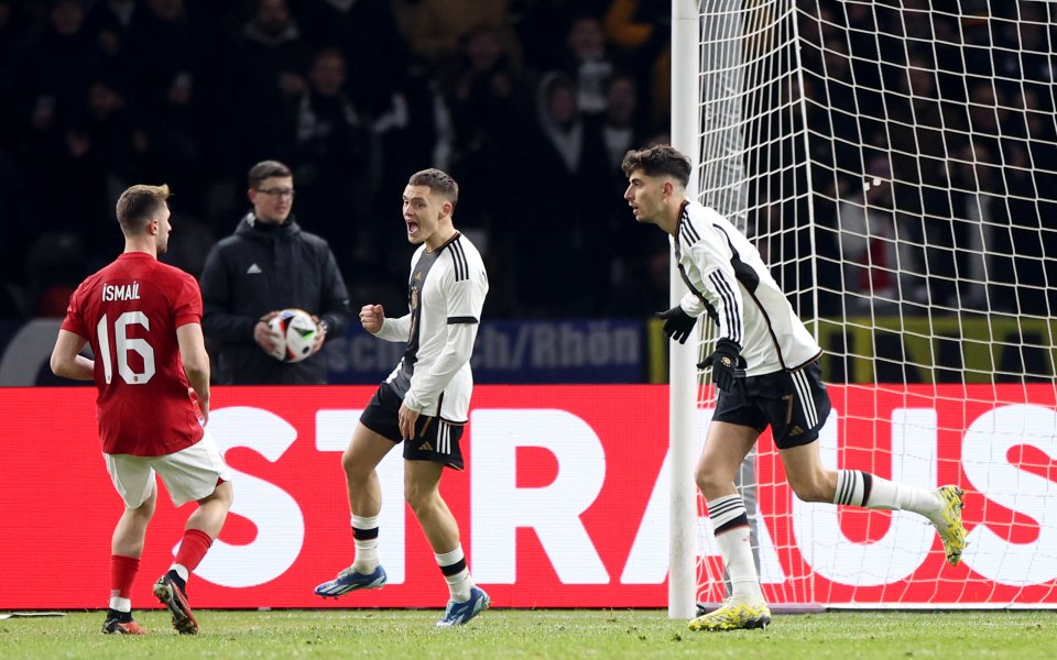 Кай Хаверц шокира всички в контролата с Турци, като стартира