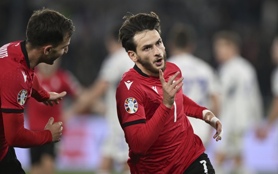 Националният отбор на Грузия ще срещне Люксембург в полуфиналите на