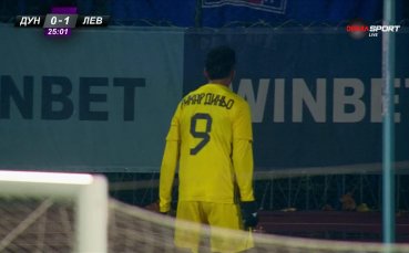 Двата гола на Рикардиньо във вратата на Дунав Русе