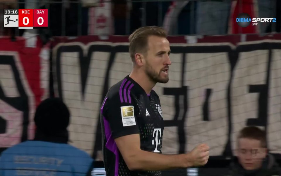 Баварците откриха в 20-ата минута, след като Чупо-Мотинг бе изведен.