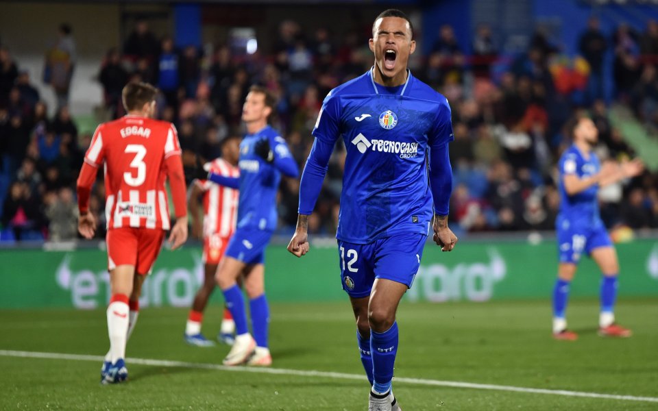 Отдаденият под наем нападател от Манчестър Юнайтед в Хетафе –