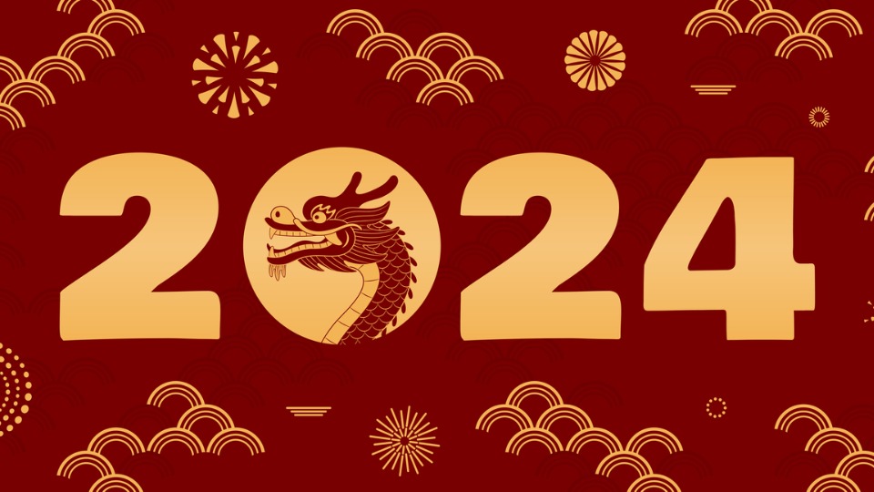 2024 е година на Дървения дракон, започваща от 10 февруари
