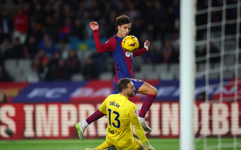Барселона и Атлетико Мадрид играят при резултат 1:0 в мач