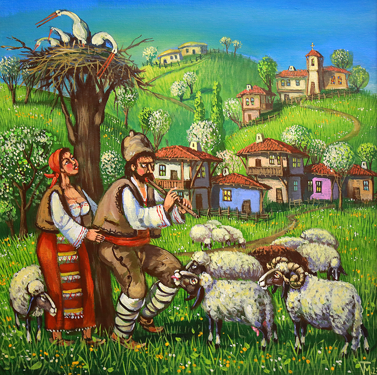 <p>Самостоятелна изложба &bdquo;Коледни истории&ldquo; на художника Тодор Маринов в столичната галерия &bdquo;ИКАР&ldquo;</p>