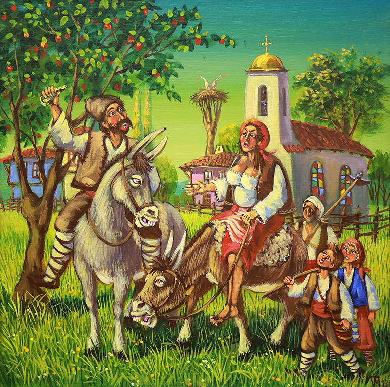 <p>Самостоятелна изложба &bdquo;Коледни истории&ldquo; на художника Тодор Маринов в столичната галерия &bdquo;ИКАР&ldquo;</p>