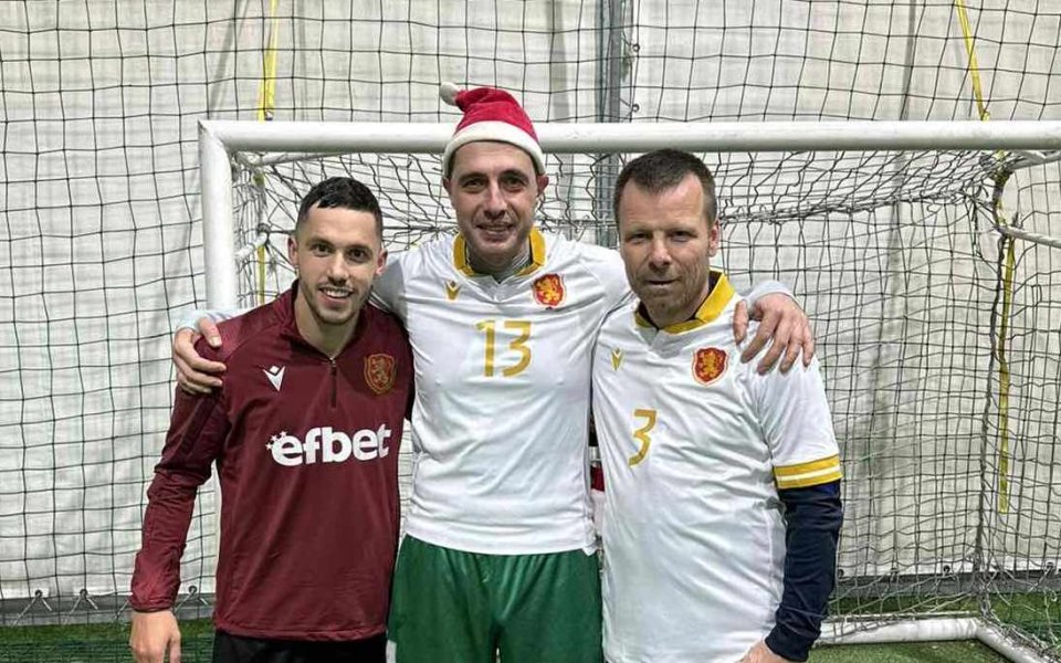 Националът Станислав Иванов и легендата на Левски Елин Топузаков изпратиха