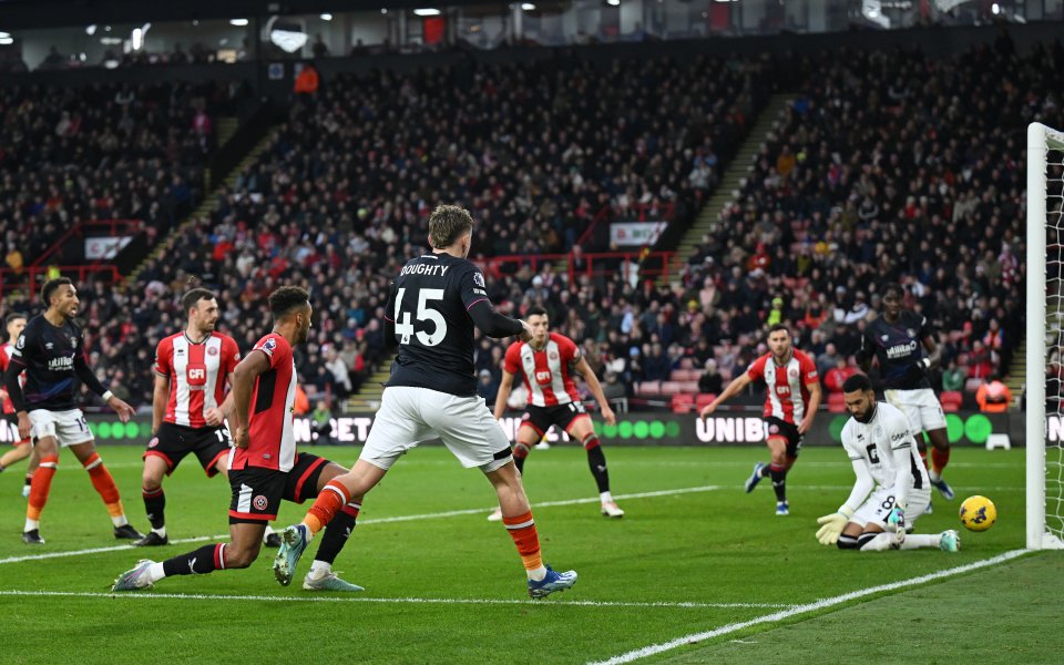 Шефилд Юнайтед - Лутън Таун 2:3 / Висша лига, 19-и кръг, 26.12.2023 г.