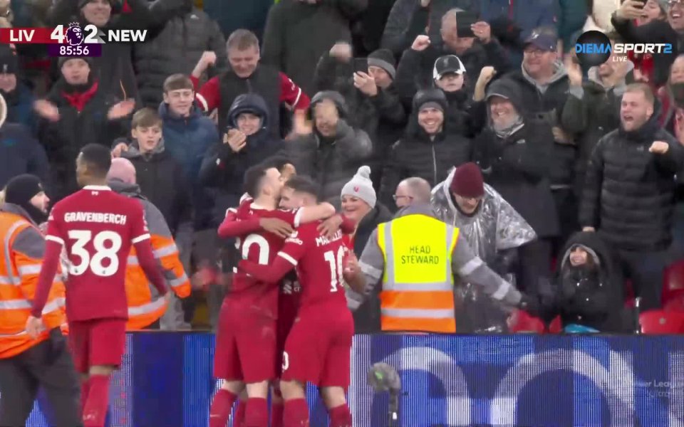 В 84-ата минута Антъни Тейлър даде дузпа за Ливърпул, след