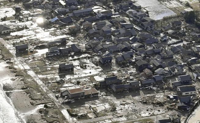 Земетресението в Япония е изместило земята