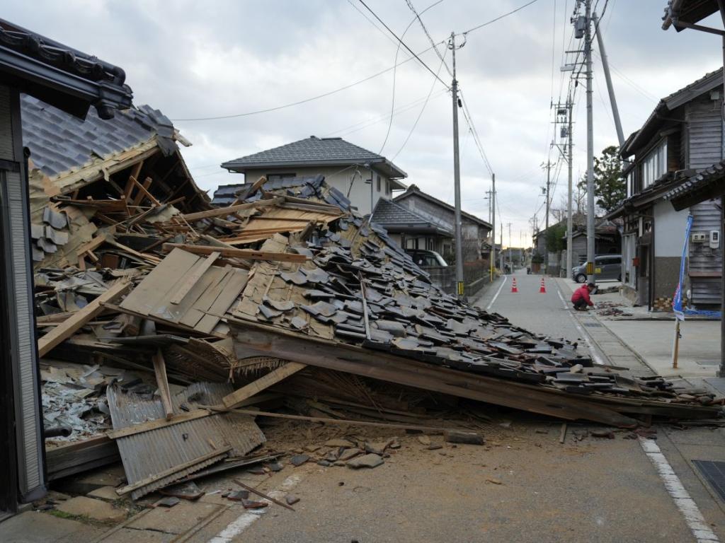 Броят на жертвите на земетресението което разтърси Япония в първия