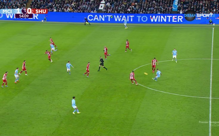 Разиграващите спосбности на Родри в средата на терена за Манчестър Сити