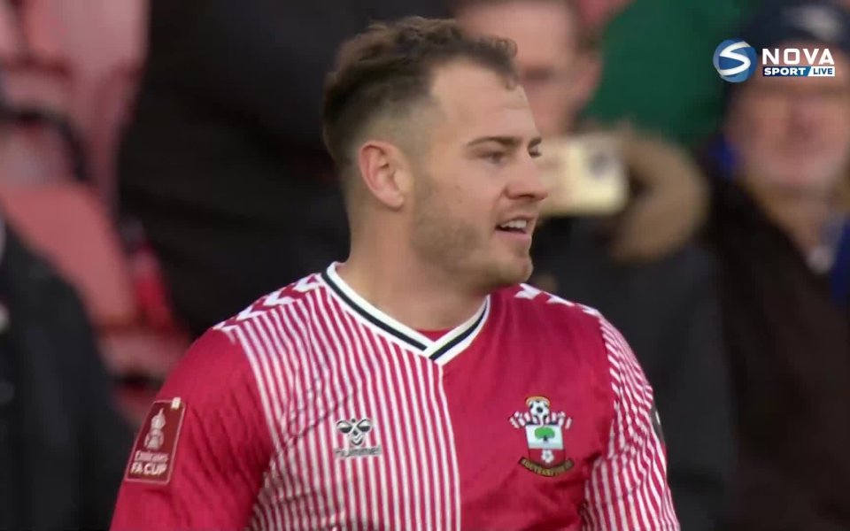 Саутхемптън победи с 4:0 Уолсол и продължава напред в турнира