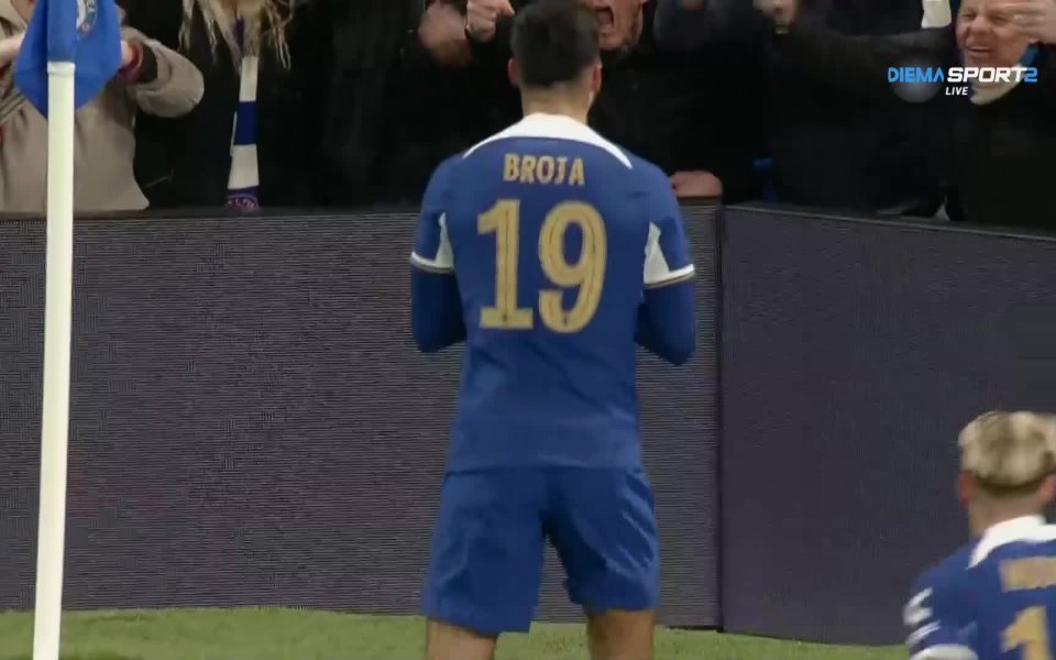 Албанецът Армандо Броя откри резултата за Челси срещу Престън с