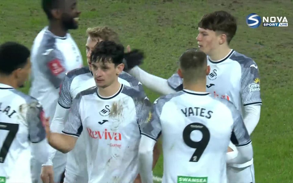 Суонзи се справи чудесно в първия мач на новия си