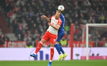 Байерн Мюнхен и Хофенхайм играят при резултат 1 0 в мач