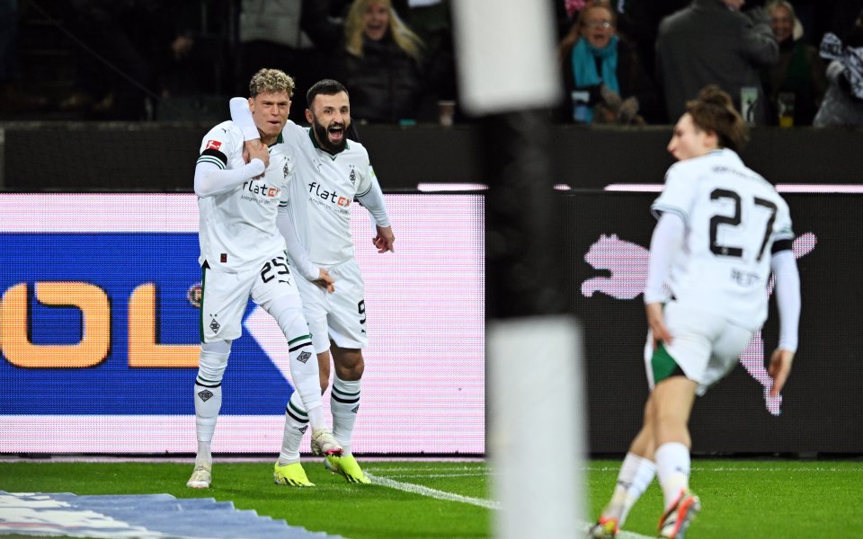 Борусия Мьонхенгладбах започна 2024-а година с убедителна победа с 3:1