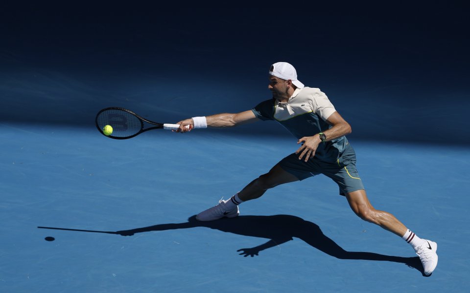 Григор Димитров - Мартон Фучович, Australian Open, първи кръг
