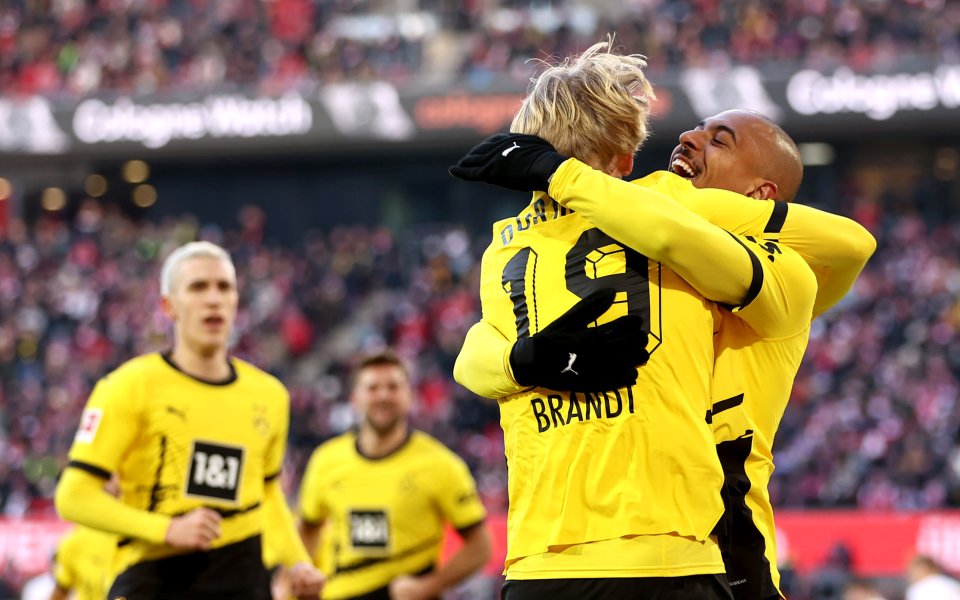 Борусия Дортмунд спечели с 4:0 гостуването си на Кьолн от