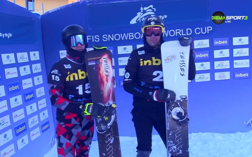 Най-добрият ни сноубордист - Радослав Янков, се класира за 1/4-финалите