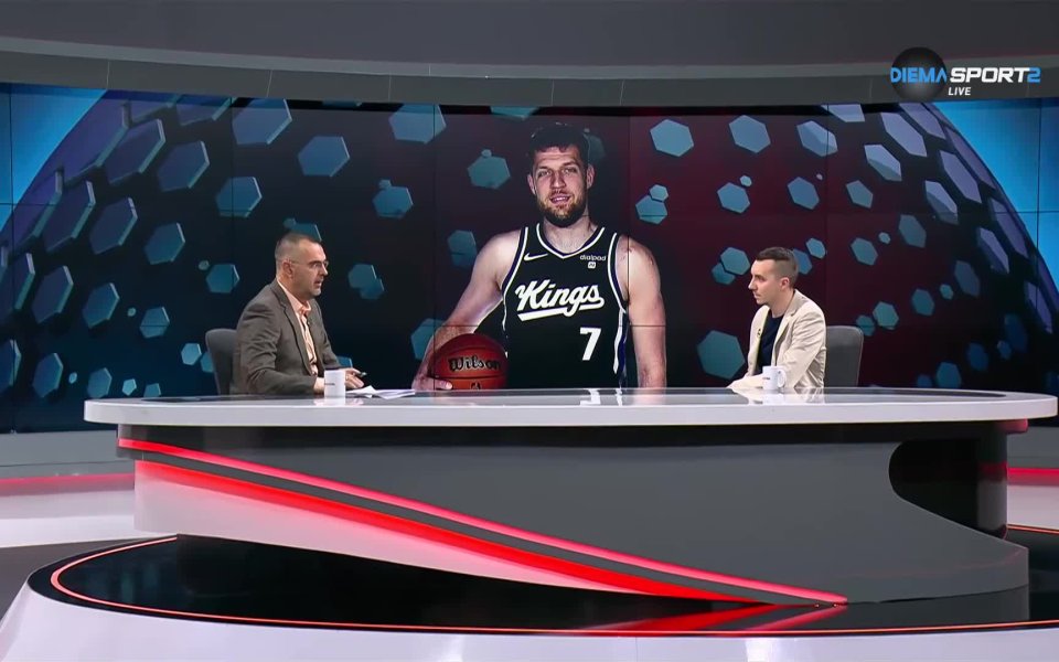 Българската баскетболна зевзда Александър Везенков записа серия от няколко мача,