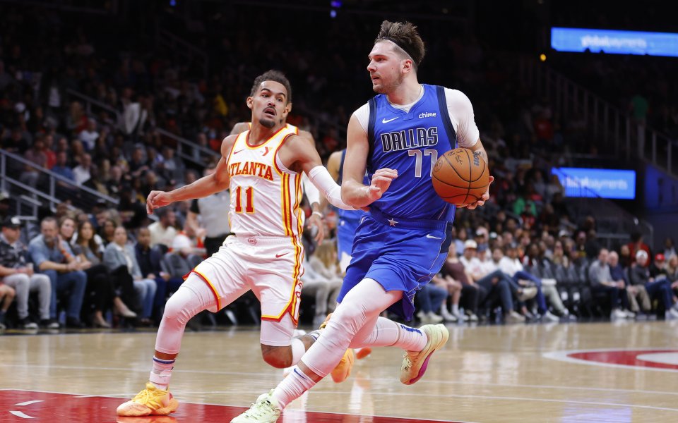 Далас Маверикс победи Атланта Хоукс със 148:143 като гост в