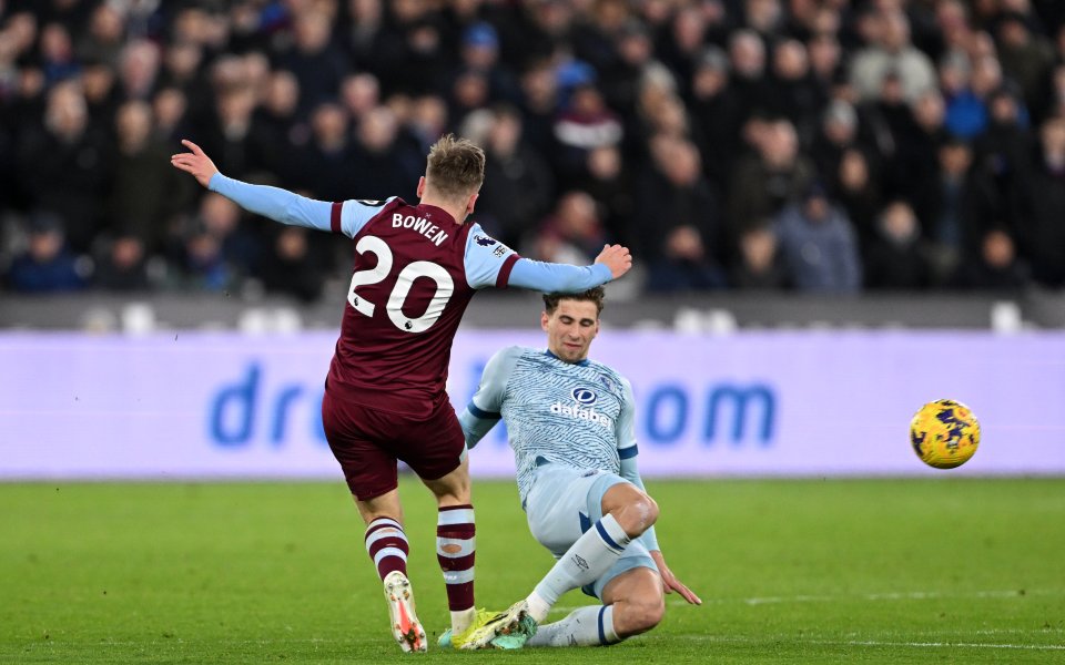 Уест Хем - Борнемут, Висша лига