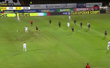 Енес Махмутович в действие с екипа на ЦСКА