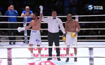 Владимир Георгиев победи Хуан Руис Мартин на боксовата гала MAX