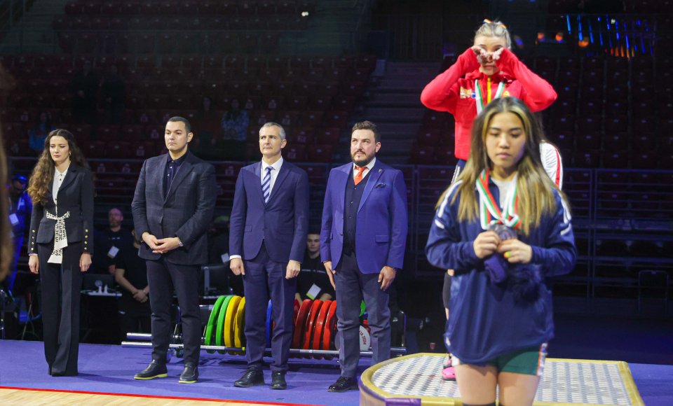 Откриване на Европейското първенство по вдигане на тежести в София1