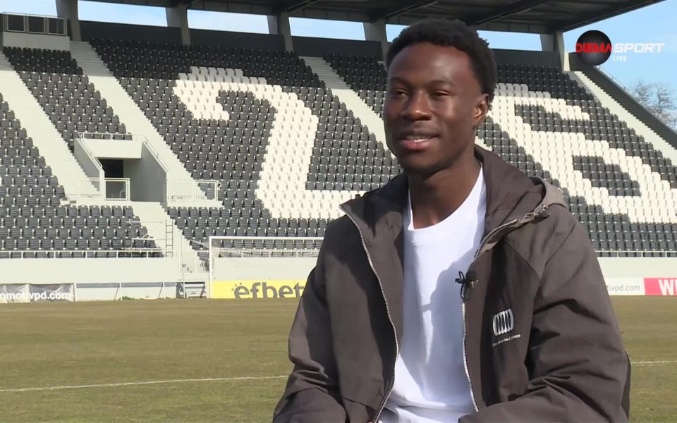 Крилото на Локомотив Пловдив – Бабакар Дион, говори в предаването