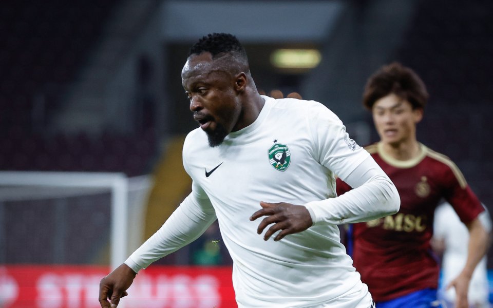 Един от основните голаджии за Лудогорец – Бърнард Текпетей, .