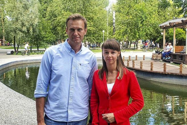 Ксения Фадеева и Алексей Навални
