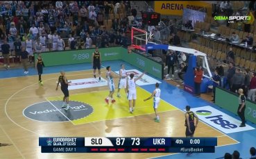 Словения - Украйна 87:73 /репортаж/