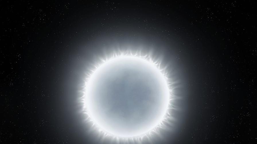 Бялото джудже: Звезден канибал с белег от планетарни останки
